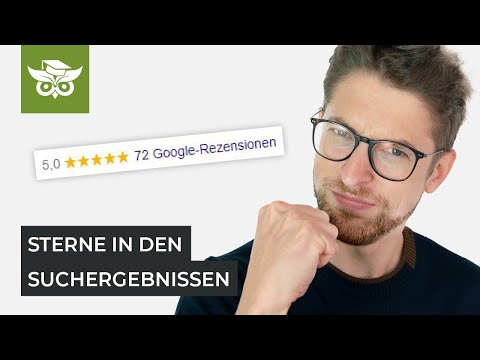 Review Rich Snippet: Sternebewertung für deine Firma anzeigen