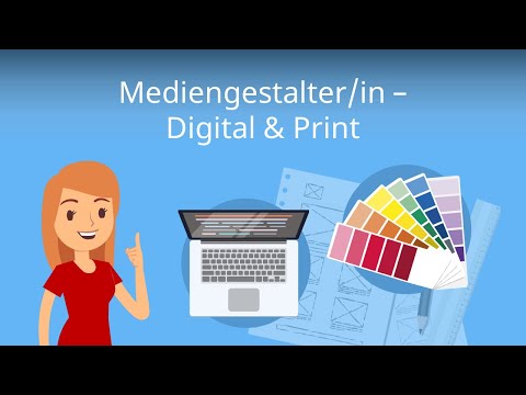 Media designer digital and print - training, tasks, salary