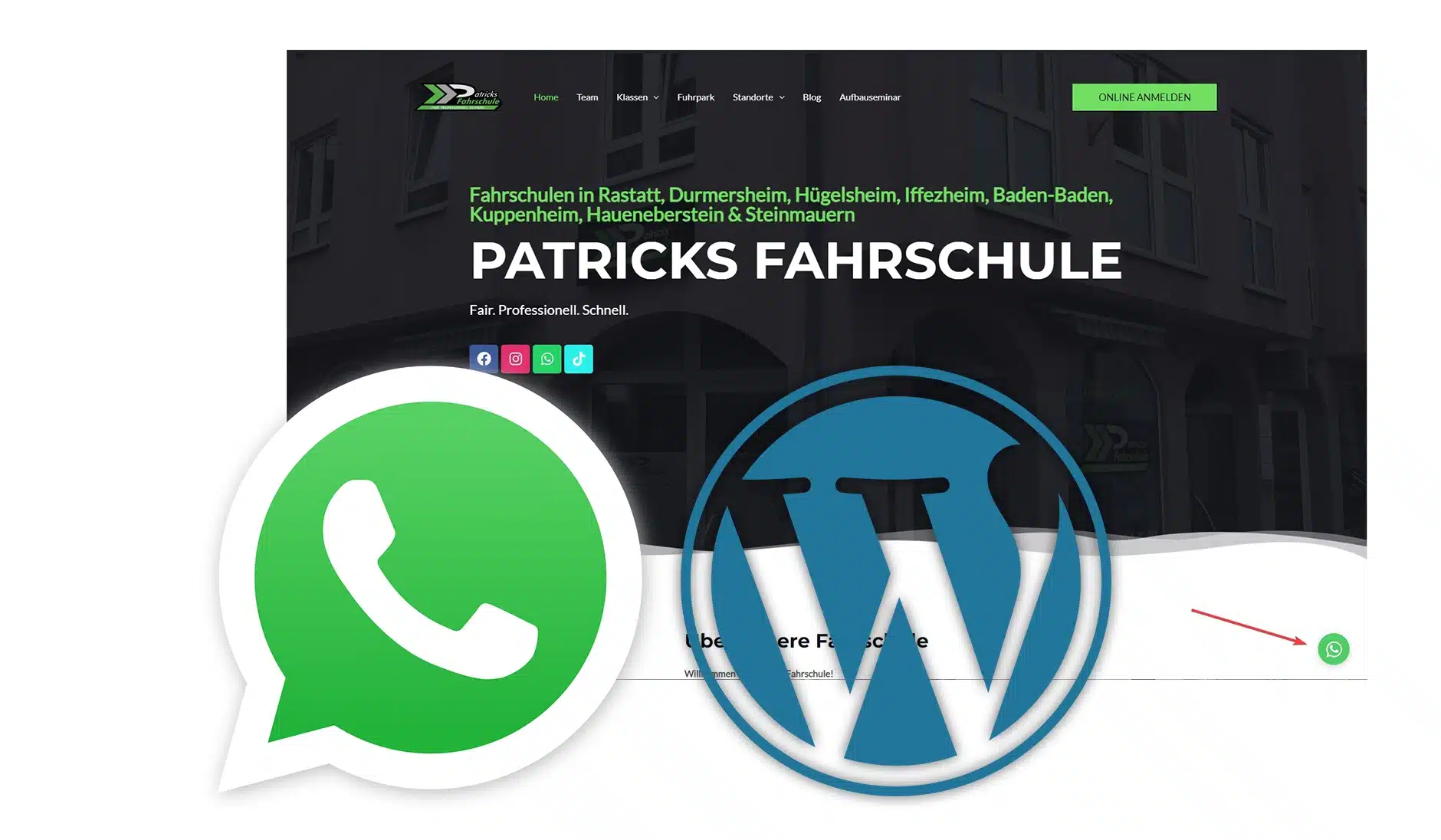 Anleitung: WhatsApp in WordPress einbauen