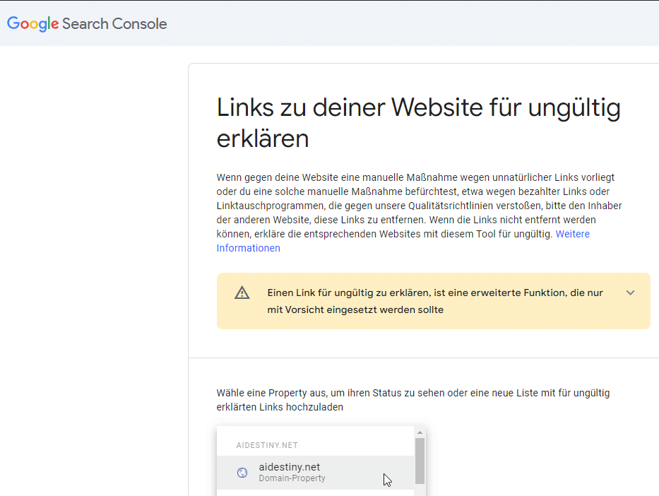 Das Google Disavow Tool: So funktioniert es