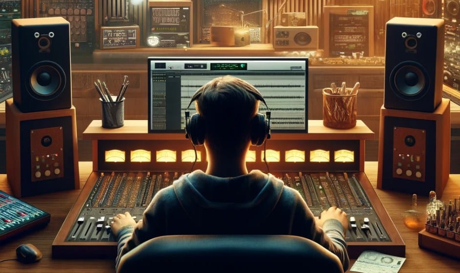 Photo of a music producer