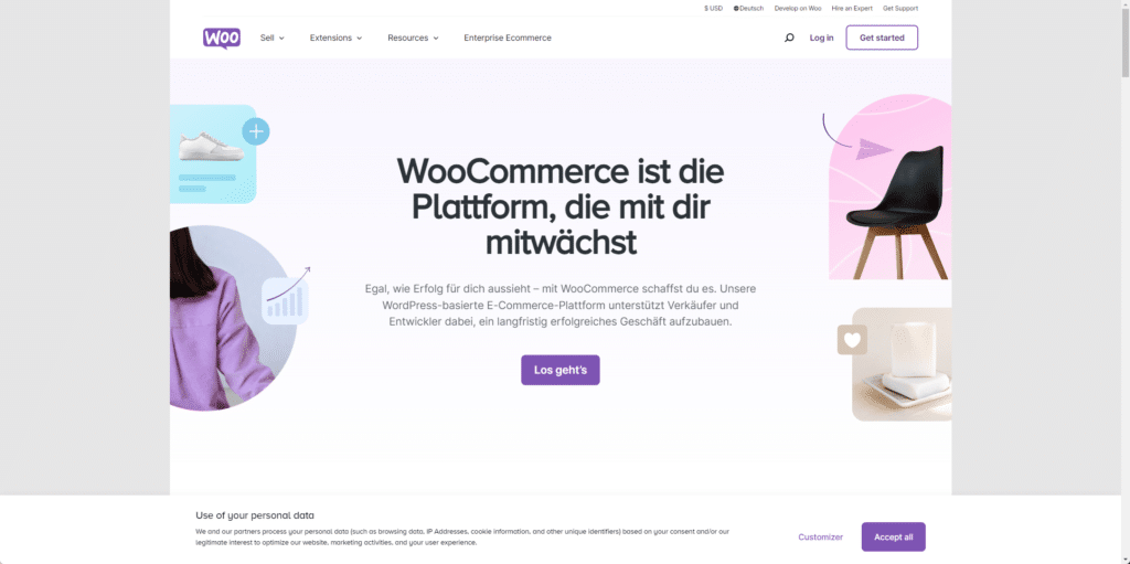 WooCommerce Website