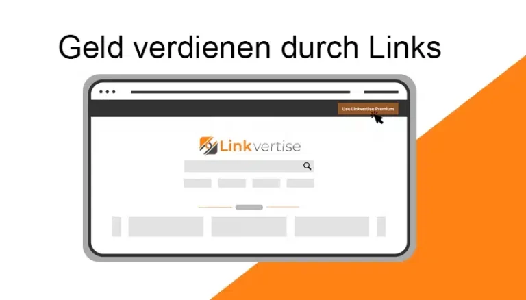 Earn money through links (Linkvertise)